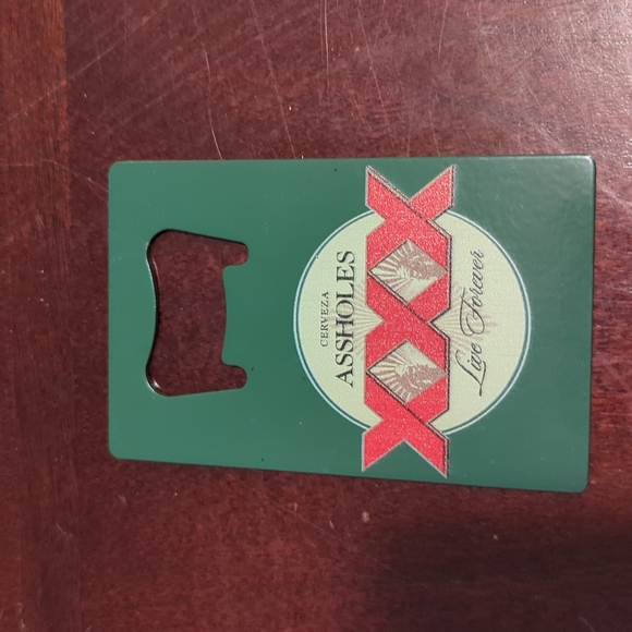 Assholes live forever X dos Equis beer bottle opener new! - Picture 2 of 2